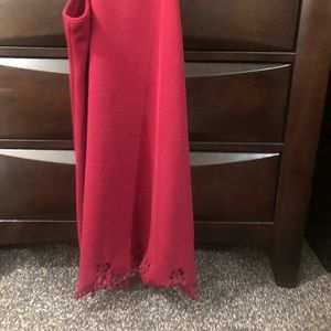 Red dress size medium